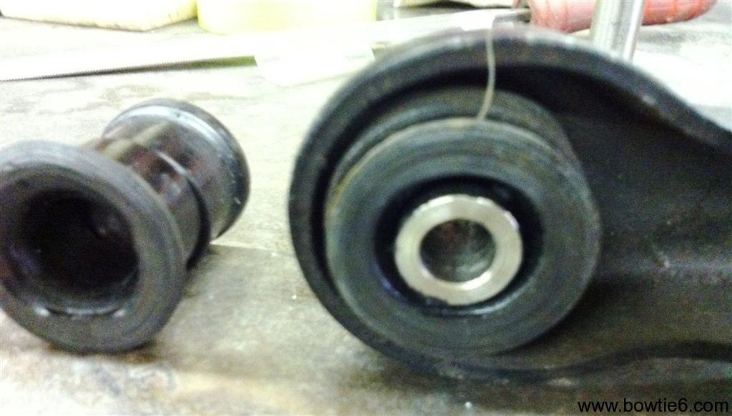 Replacing bowtie6‘s Front Suspension Bushings